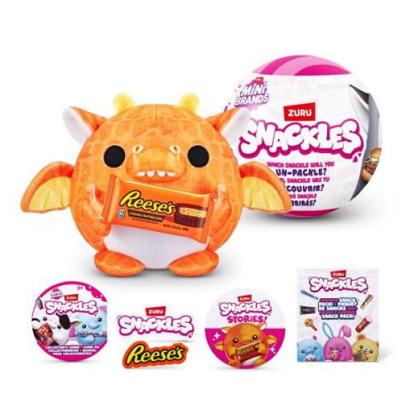 Мʼяка іграшка-сюрприз Snackle-M2 (серія 2 Mini Brands),  арт. 77510M2