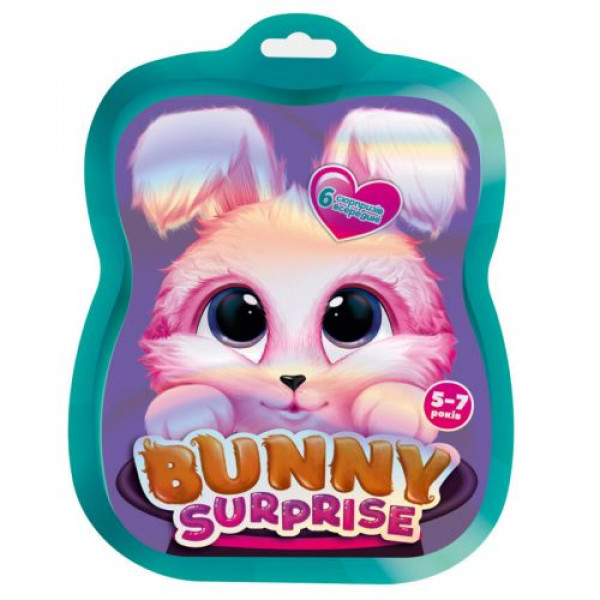 Набір для творчості Vladi Toys із сюрпризами "Bunny surprise. Фіолетовий"