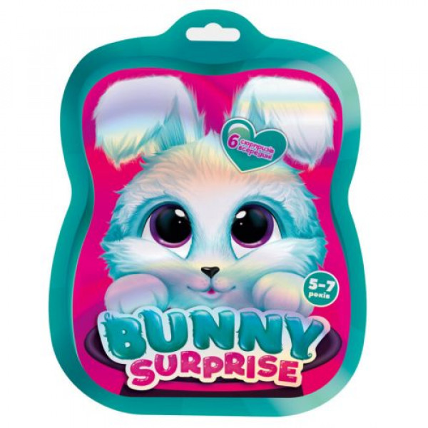 Набір для творчості Vladi Toys із сюрпризами "Bunny surprise. Рожевий"