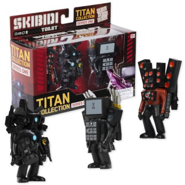 Набір колекційних фігурок Titan 3-Pack, арт. 13003