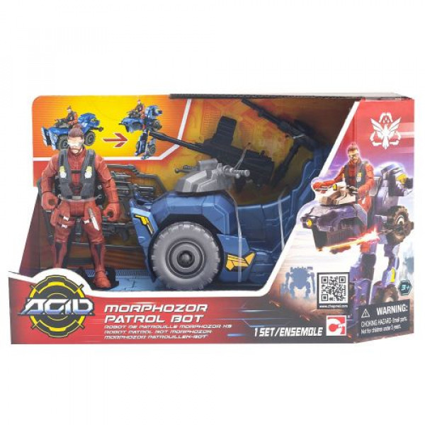 Ігровий набір A.C.I.D. MorphoZor Patrol Bot/МорфоЗор Патрульний робот, 535003