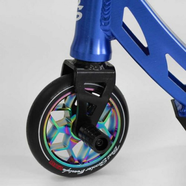 Самокат трюковий "Best Scoote" (HIC-система, ПЕГИ, алюмінієвий диск та дека, колеса PU, d=120 мм, ширина керма 58 см)