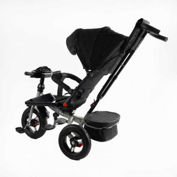 Велосипед "Best Trike" (ПОВОРОТНЕ СИДІННЯ, СКЛАДНЕ КЕРМО, ФАРА МУЗИЧНА З USB,Bluetooth НАДУВНІ КОЛЕСА, ПУЛЬТ ВКЛЮЧЕННЯ СВІТЛА І ЗВУКУ)