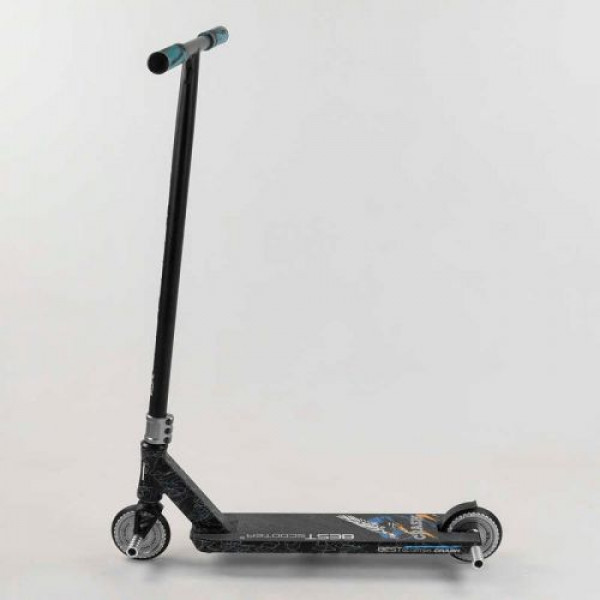 Самокат трюковий "Best Scooter. CRASH" (HIC-система, ПЕГІ, алюмінієвий диск і дека, колеса 110 мм PU, ширина керма - 57 см, в коробці)