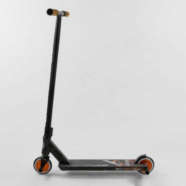 Самокат трюковий "Best Scooter. CRASH" (HIC-система, ПЕГИ, алюмінієвий диск і дека, колеса 110 мм PU, ширина керма - 57 см, в коробці)