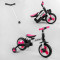 Велосипед-трансформер "Best Trike" (колеса PU 10'', батьківська ручка, знімні педалі)