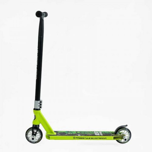 Самокат трюковий "Best Scooter" (HIC-система, Пегі, алюмінієвий диск і дека, колеса PU d-110 мм, ширина керма - 52 см, висота - 83 см)