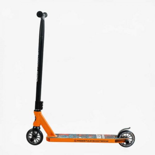 Самокат трюковий "Best Scooter" (HIC-система, Пегі, алюмінієвий диск і дека, колеса PU d-110мм, ширина керма - 52 см, висота - 83 см)