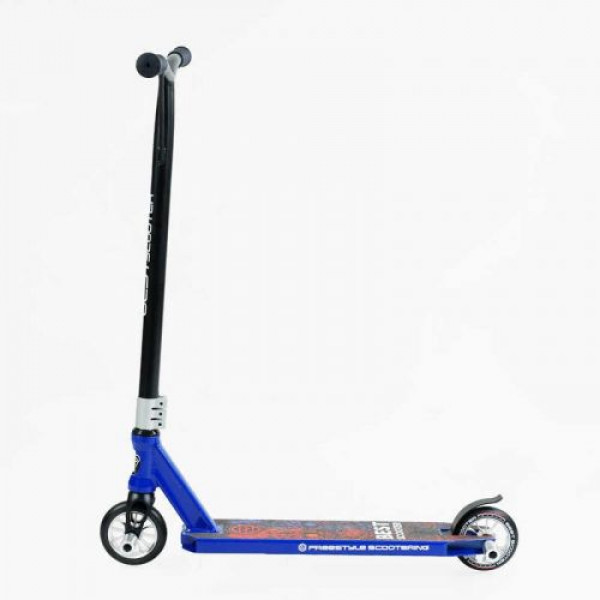 Самокат трюкових "Best Scooter" (HIC-система, ПЕГИ, алюмінієвий диск і дека, колеса PU d-110 мм, ширина керма - 52 см, висота - 83 см)