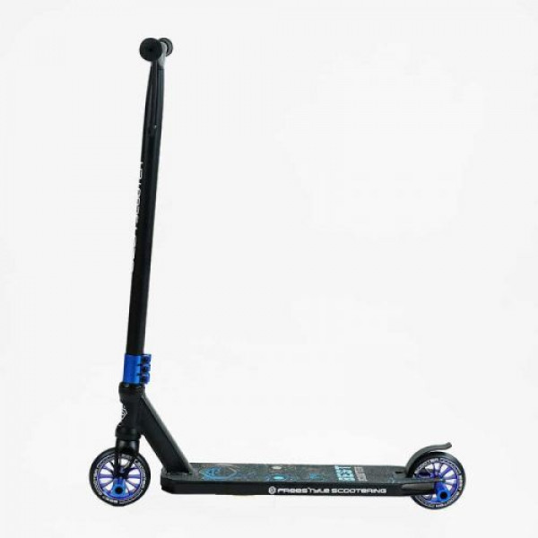 Самокат трюковий "Best Scooter" (HIC-система, ПЕГИ, алюмінієвий диск та дека, колеса PU d-110мм, ширина керма-52см, висота - 83см)