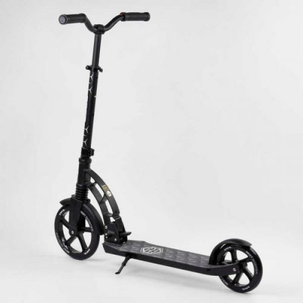 Самокат двоколісний "Best Scooter" (колеса PU, d переднього колеса - 23 см, d заднього колеса - 18 см, 1 амортизатор)
