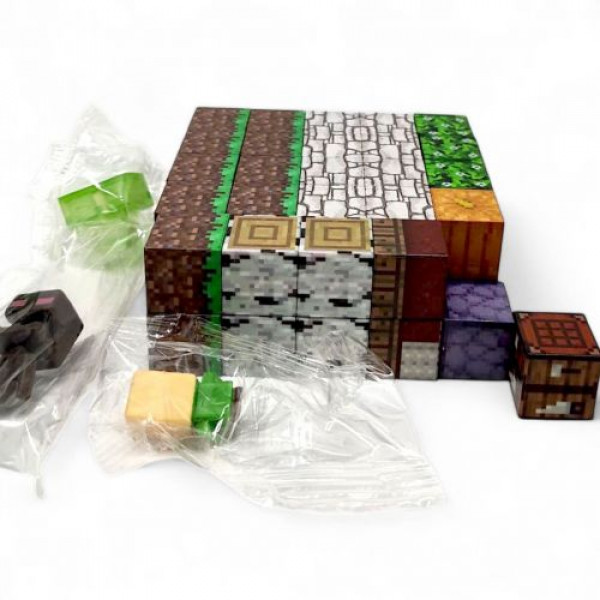 Конструктор магнітний "Майнкрафт/Minecraft", 53 дет