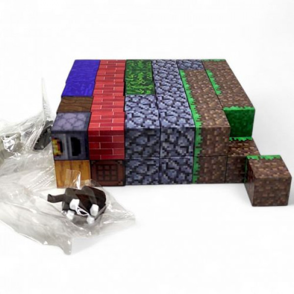 Конструктор магнітний "Майнкрафт/Minecraft", 58 дет