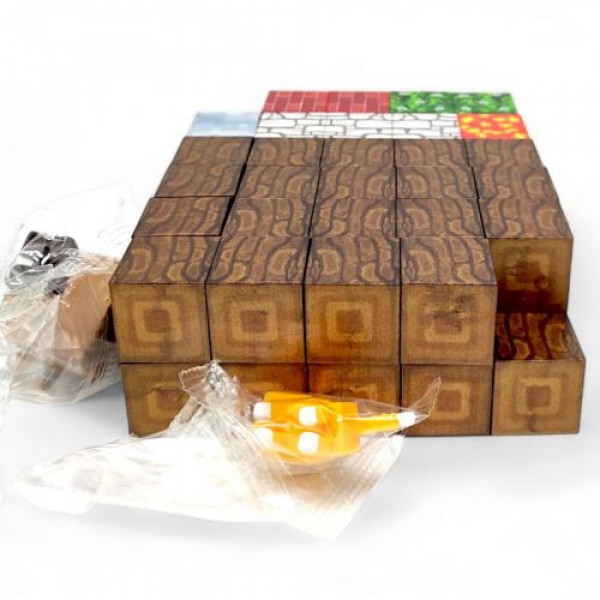 Конструктор магнітний "Майнкрафт/Minecraft", 59 дет