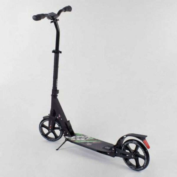 Самокат алюмінієвий 33006 Best Scooter, d коліс - 20см, колеса PU, 2 амортизатора, в коробці