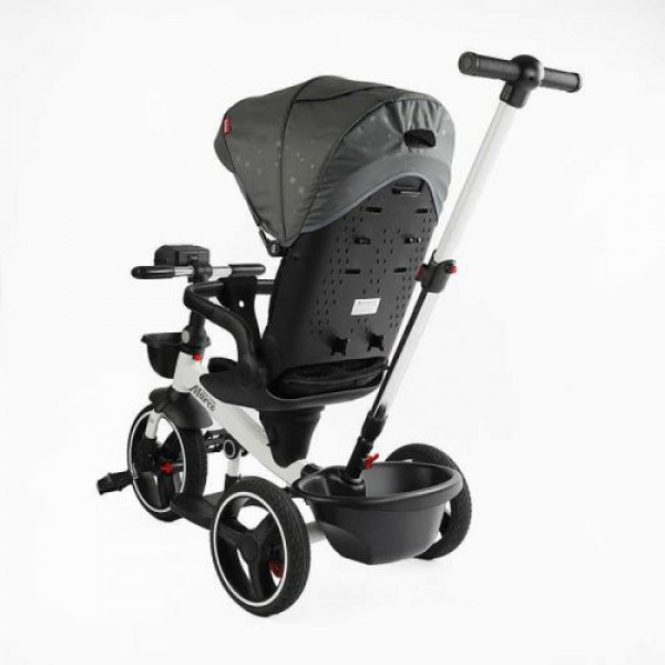 Велосипед "BestTrike Marco" (поворотне сидіння, складне кермо, колеса з прогумованим PU, кошик, телескопічна ручка, фара музична)