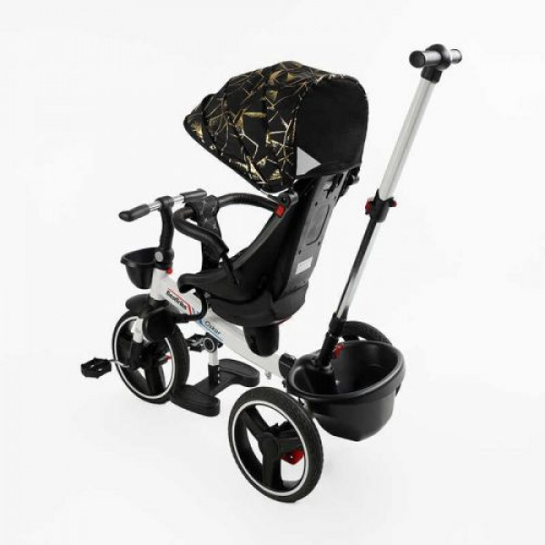 Велосипед 6390 BestTrike Oscar (1) ПОВОРОТНЕ СИДІННЯ, КЕРМО СКЛАДАЄТЬСЯ, КОЛЕСА З ПРОГУМОВАНИМ PU, КОШИК, ТЕЛЕСКОПІЧНА РУЧКА