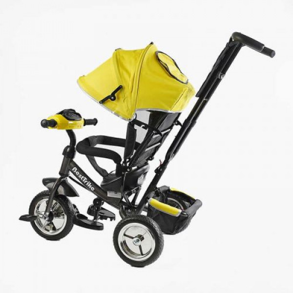Велосипед 3-х колісний 6588 Best Trike (1) КОЛЕСО ПІНА, d=25см переднє, d=20см задні, фара музична, USB, Bluetooth, в коробці