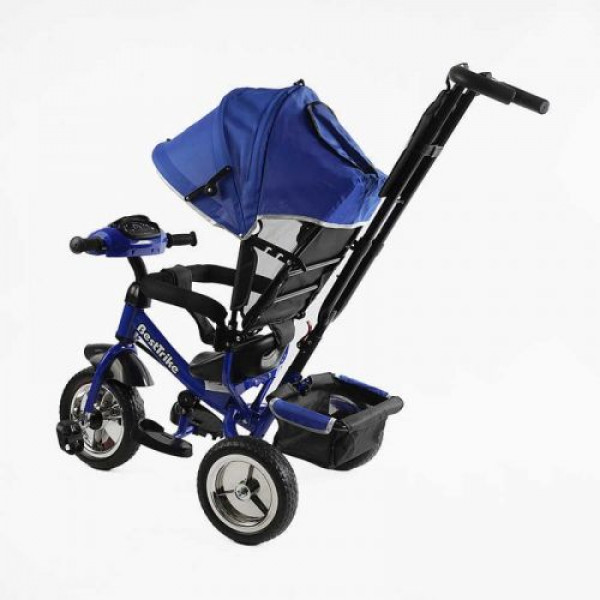 Велосипед 3-х колісний Best Trike (1) КОЛЕСО ПІНА, d=25см переднє, d=20см задні, фара музична, USB, Bluetooth, в коробці