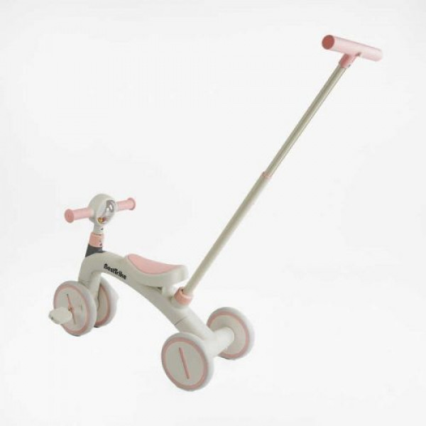 Велосипед 3-х кол. Best Trike (1) матеріал рами нейлон, колеса передні 8``, задні 6``, батьківська ручка, в коробці