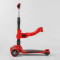 Самокат триколісний з сидінням ST-18003 (6) Best Scooter, MAXI, складне алюмінієве кермо, 3 колеса PU зі світлом, d = 12 см