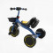 Велосипед 3-х колісний BS-45602 Best Trike (1) колеса EVA переднє 10’’, заднє 8’’, сталева рама, УКР.ОЗВУЧУВАННЯ, світло, кошик, в коробці