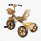 Велосипед 3-х колісний BS-60530 Best Trike (1) колеса EVA переднє 10’’, заднє 8’’, сталева рама, УКР. ОЗВУЧУВАННЯ, кошик, в коробці