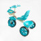 Велосипед 3-х колісний BS-60985 Best Trike (1) колеса EVA переднє 10’’, заднє 8’’, сталева рама, УКР. ОЗВУЧУВАННЯ, кошик, в коробці
