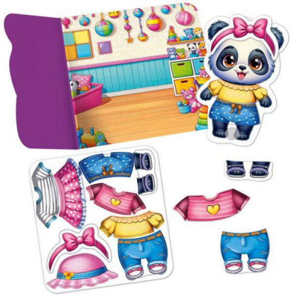 Гра розвиваюча Vladi Toys з липучками "Пандочка" VT1320-05