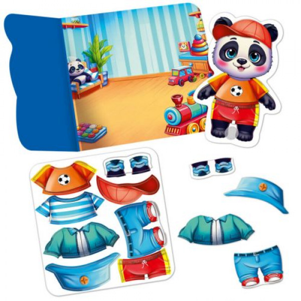 Гра розвиваюча Vladi Toys з липучками "Панда" VT1320-06