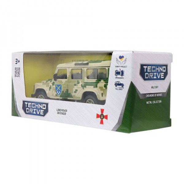 Автомодель серії Шеврони Героїв - Land Rover Defender - ОК Схід