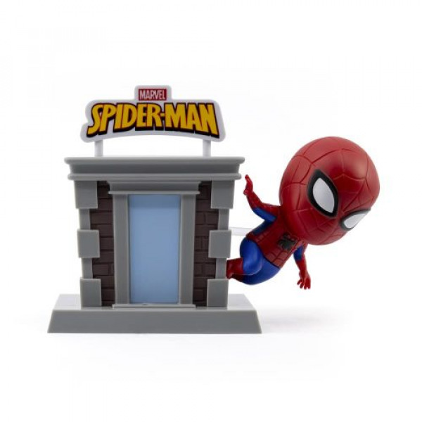 Іграшка-сюрприз з колекційною фігуркою Spider-Man (Tower Series)/ Людина-павук(серія Тауер)