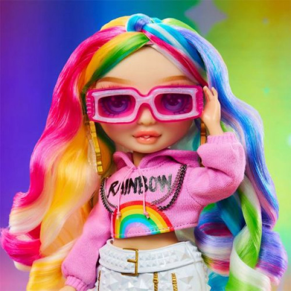 Ігровий набір з лялькою Rainbow High серії Creative Crystals - Амая