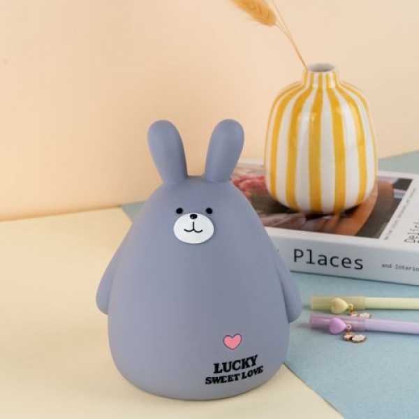 Скарбничка Kite Grey Bunny