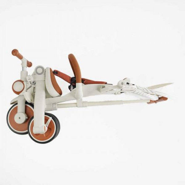 Велосипед-трансформер 3-х колісний "Best Trike" матеріал рами нейлон, переднє колесо EVA 10``, задні колеса EVA 8``, батьківська ручка, в коробці