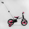 Велосипед-трансформер "Best Trike" (колеса PU 10'', батьківська ручка, знімні педалі)