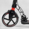 Самокат двоколісний "Best Scooter" (фара, переднє колесо PU 230 мм, заднє колесо 200 мм, 2 амортизатори, дискове гальмо, затискач керма)