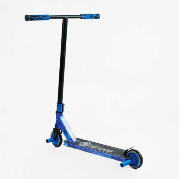 Самокат трюковий "Best Scooter" (HIC-система, ПЕГИ, алюмінієвий диск та дека з ПРИНТОМ, колеса PU, d = 110мм, ширина керма - 60 см)