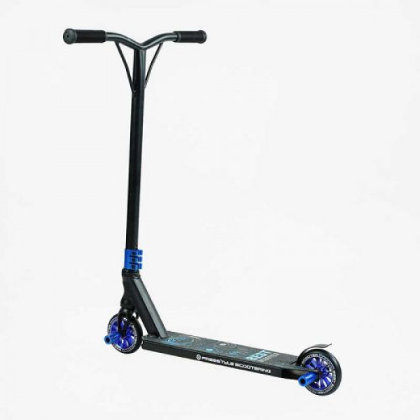 Самокат трюковий "Best Scooter" (HIC-система, ПЕГИ, алюмінієвий диск та дека, колеса PU d-110мм, ширина керма-52см, висота - 83см)
