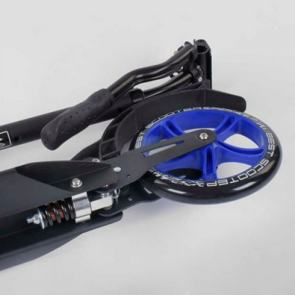 Самокат алюмінієвий Best Scooter, d коліс - 20см, колеса PU, 2 амортизатора, в коробці