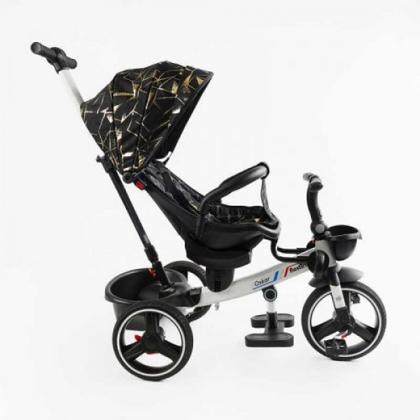 Велосипед 6390 BestTrike Oscar (1) ПОВОРОТНЕ СИДІННЯ, КЕРМО СКЛАДАЄТЬСЯ, КОЛЕСА З ПРОГУМОВАНИМ PU, КОШИК, ТЕЛЕСКОПІЧНА РУЧКА