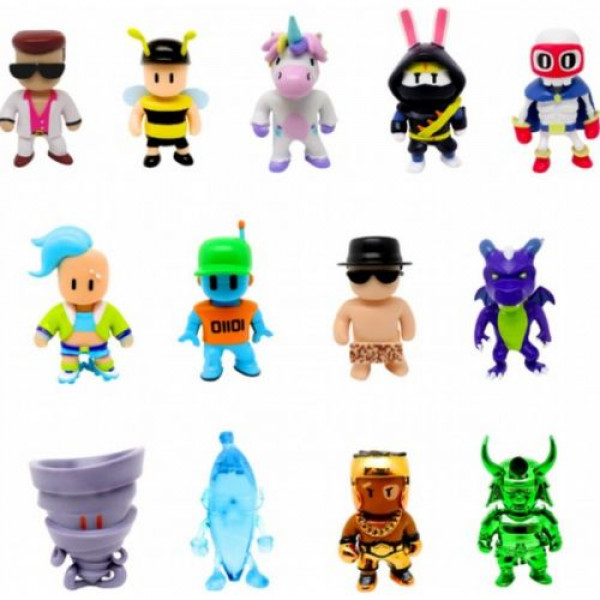 Дисплей колекційних фігурок-сюрприз "STUMBLE GUYS W2" (18 шт)