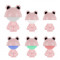 Світильник-нічник LED з акумулятором Cute Froggy, рожевий