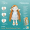 Лялька м'яка Меліса fashion girl, Tigres