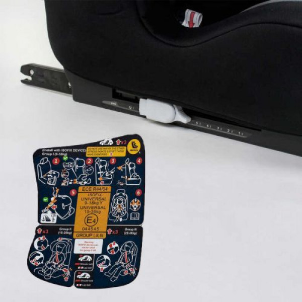 Автокрісло універсальне Joy, 9-36 кг, ISOFIX