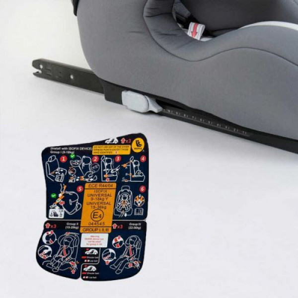 Автокрісло універсальне, 9-36 кг, ISOFIX