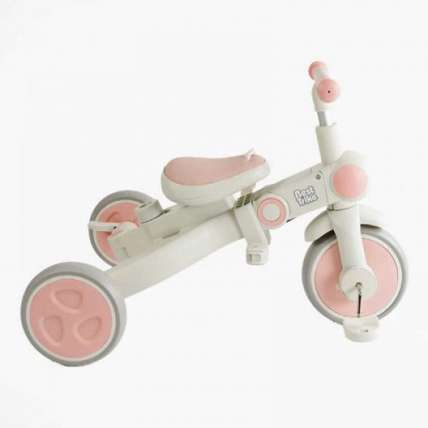 Велосипед-трансформер 3-х колісний "Best Trike" матеріал рами - нейлон, переднє колесо EVA 10``, задні колеса EVA 8``, батьківська ручка, в коробці