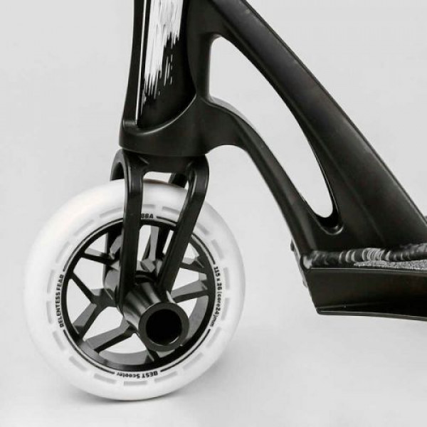 Самокат трюковий "Best Scooter" FEAR, SCS-система, ПЕГІ, алюмінієвий диск та дека, колеса PU, d=115 мм, ширина керма 58 см