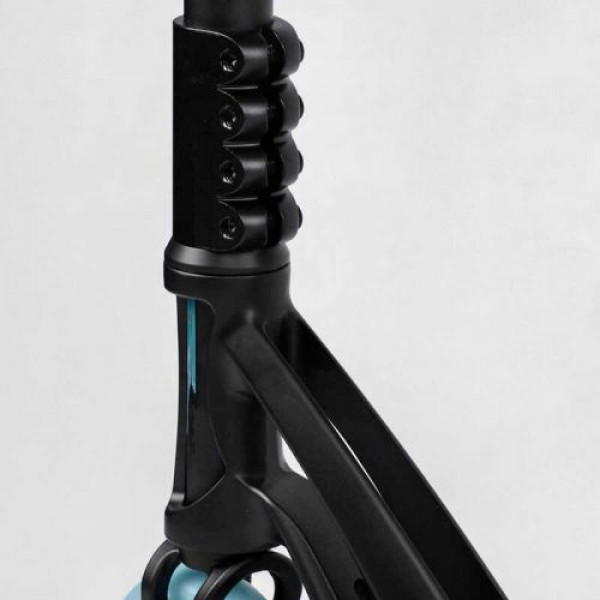 Самокат трюковий "Best Scooter" FEAR, SCS-система, ПЕГИ, алюмінієвий диск та дека, колеса PU, d=115 мм, ширина керма 58 см