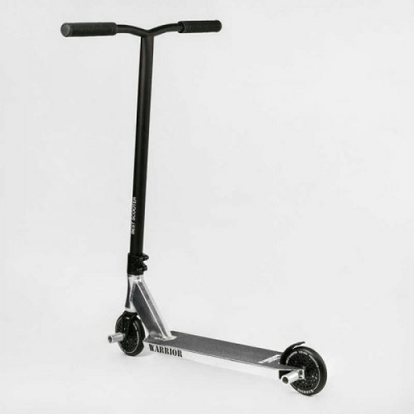 Самокат трюковий "Best Scooter" Warrior, HIC-система, ПЕГИ, алюмінієвий диск та дека, колеса PU, d=120мм, ширина керма 58 см